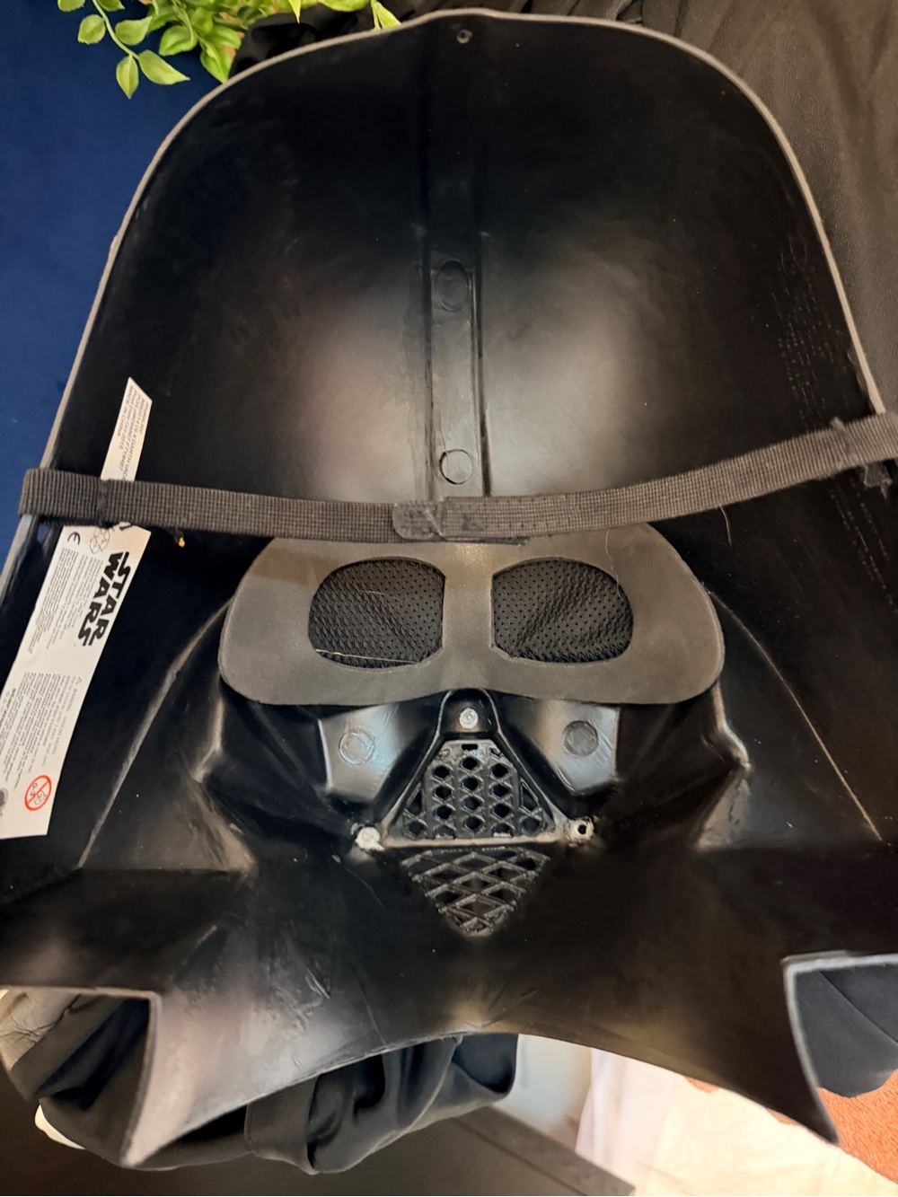Star Wars Black Galactic Dark Lord Costume with Cape and Control Panel - Picture 11 of 16